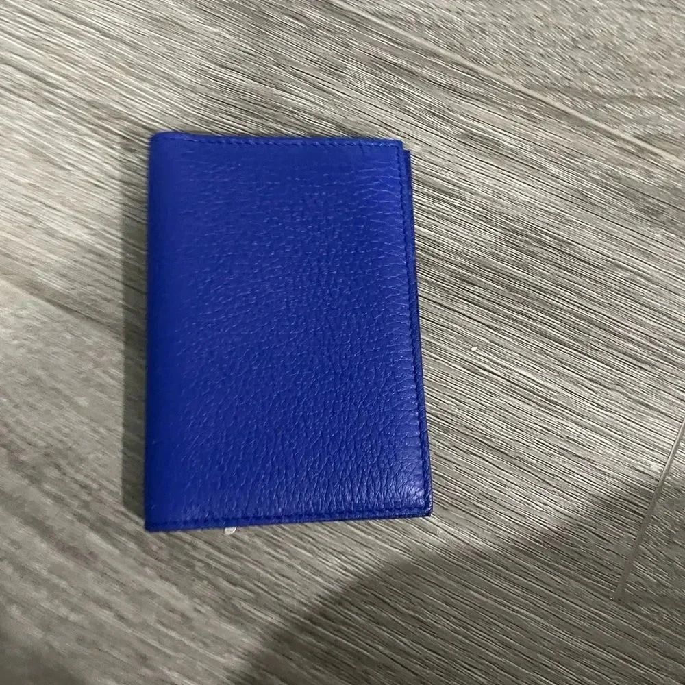 3/$25 ✺ Purple cardholder  Pebelled faux leather